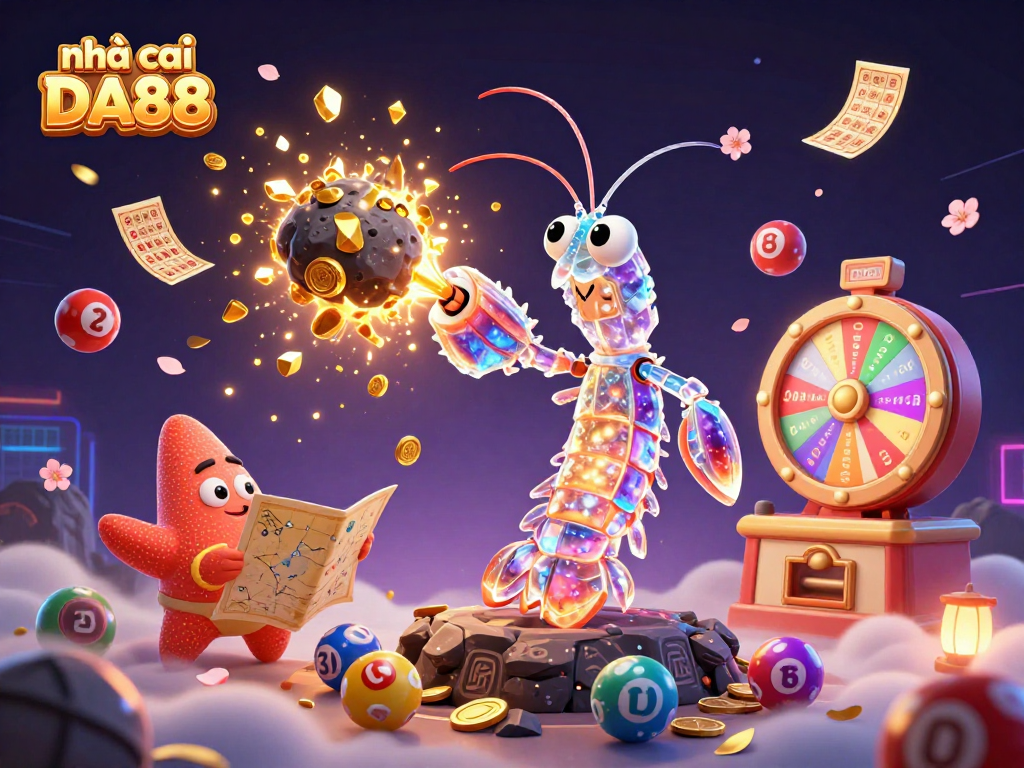 Experience the excitement at nhà cái DA88 with vibrant elements from the lottery and bingo scene.