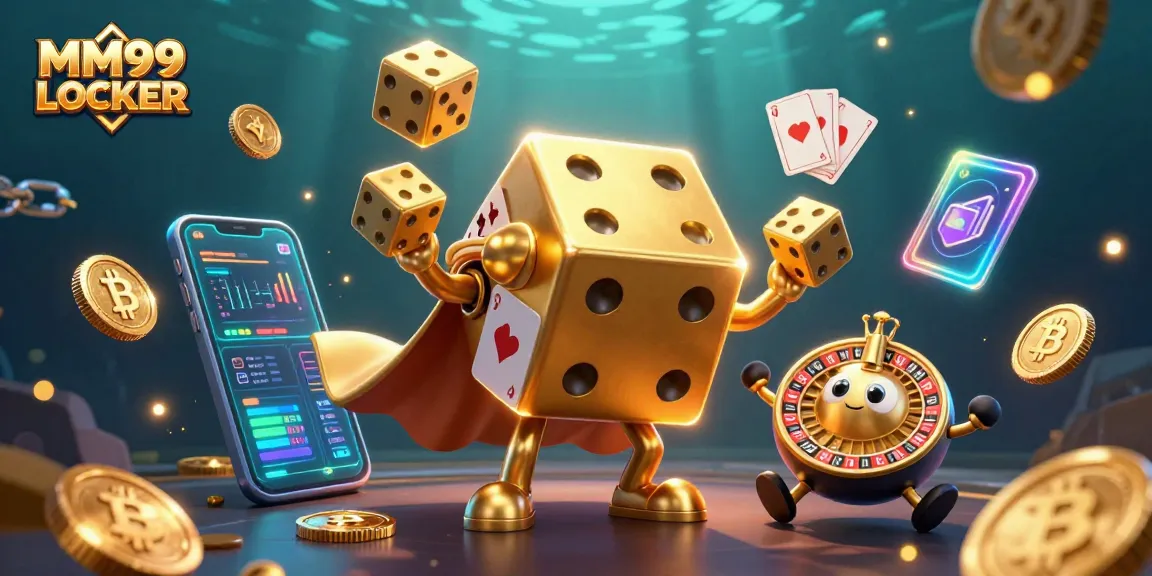 Experience immersive gaming at MM99 LOCKER with vibrant characters and dynamic casino elements.