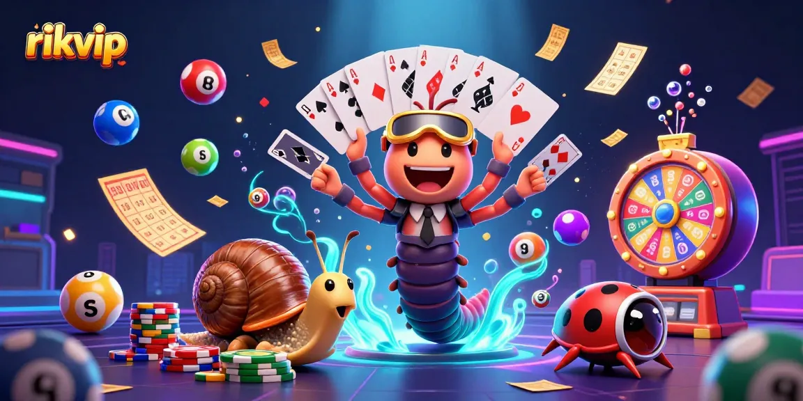 Experience thrilling gameplay at rikvip with an entertaining cartoon dealer in an exciting casino setting.